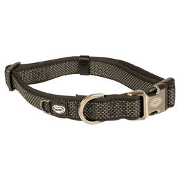Duvo+ Explor North Hundehalsband aus wasserfestem Nylon in Schwarz Größe XL – Bild 1 von 2