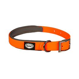 Duvo+ Explor South Hundehalsband aus Biothane wasserfest Neonorange XL 40-65 cm – Bild 1 von 3