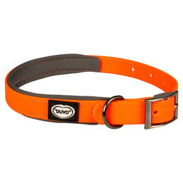 Duvo+ Explor South Hundehalsband aus Biothane wasserfest Orange Größe M 30-45 cm – Bild 1 von 4
