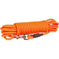 Produktbild von Duvo+ Explor South Tracking Schleppleine aus wasserdichtem PVC rund Neonorange 15 m - 15 m