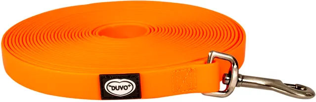 Duvo+ Explor South Trackingleine Schleppleine aus wasserfestem PVC Neonorange 15 m 20 mm - 15 m – Bild 1 von 2