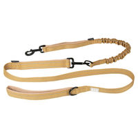 Produktbild von Duvo+ EXPLOR Ultimate Fit 2in1 Hundeleine Classic aus Neopren in Honey Gold