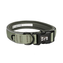 Duvo+ EXPLOR Ultimate Fit Comfy Classic Hundehalsband mit Neopren in Grün Größe M (39-44 cm) wasserabweisend - 1 Stk. – Bild 1 von 3