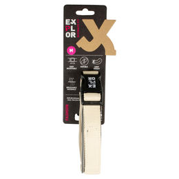 Produktbild von Duvo+ EXPLOR Ultimate Fit Comfy Halsband für Hunde aus Neopren in Weiß Größe XS wasserabweisend