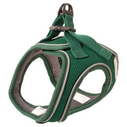 Produktbild von Duvo+ EXPLOR Ultimate Fit Hundegeschirr Norwegergeschirr aus Polyester Grün Größe XS