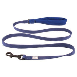Produktbild von Duvo+ EXPLOR Ultimate Fit Hundeleine aus Gurtband Blau 160 cm x 20 mm