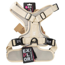 Duvo+ Explor Ultimate Fit No-Pull Hundegeschirr aus Nylon in Beige Größe L – Bild 1 von 6