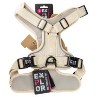 Produktbild von Duvo+ Explor Ultimate Fit No-Pull Hundegeschirr aus Nylon in Beige Größe L