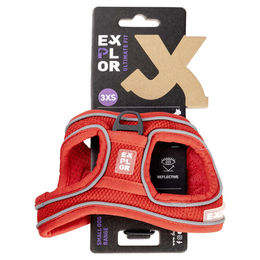 Produktbild von Duvo+ EXPLOR Ultimate Fit Norwegergeschirr für Hunde Rot Größe XS