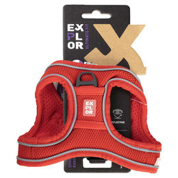 Produktbild von Duvo+ EXPLOR Ultimate Fit Norwegergeschirr für Hunde Rot Größe XS