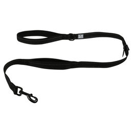 Duvo+ Explor Ultimate Fit On-The-Road Hundeleine mit Neopren Schwarz Grau 130cm - 1,3 m – Bild 1 von 6