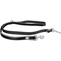 Produktbild von Duvo+ Explor West Duo Hundeleine aus wasserdichtem Nylon Schwarz XL 200 cm - 200 cm