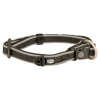Produktbild von Duvo+ EXPLOR West Halsband für kleine Hunde aus Nylon in Schwarz Größe S wasserfest