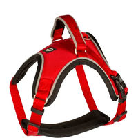 Produktbild von Duvo+ Explor West Hundegeschirr aus Nylon wasserfest Rot Größe L