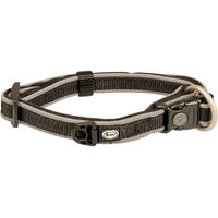 Produktbild von Duvo+ Explor West Hundehalsband aus Nylon Schwarz XL wasserdicht