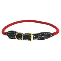 Produktbild von Duvo+ Explorer Forest Hundehalsband aus Nylon in Rot Größe L