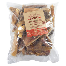 Duvo+ Farmz Rinderkopfhaut Naturkauartikel für Hunde 12 cm 1 kg - 1,02 kg – Bild 1 von 2