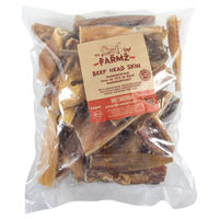 Produktbild von Duvo+ Farmz Rinderkopfhaut Naturkauartikel für Hunde 12 cm 1 kg - 1,02 kg