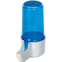 Produktbild von Duvo+ Firenze Wasserspender Trinkspender für Vögel 200 ml 2 Stück Blau Transparent Kunststoff