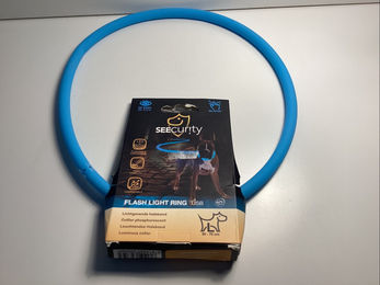 Duvo+ Flash Light Ring LED Leuchtring aus Silikon Blau USB mit elektrischer Funktion – Bild 1 von 4
