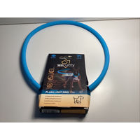 Produktbild von Duvo+ Flash Light Ring LED Leuchtring aus Silikon Blau USB mit elektrischer Funktion