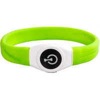 Produktbild von Duvo+ Flash Light Ring Maxi Leuchtendes Hundehalsband aus Silikon mit USB Lademöglichkeit Grün 65 x 2,5 x 1 cm