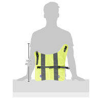 Produktbild von Duvo+ Flectalon Hi Vis Hundeweste Gelb wasserdicht - 30 cm