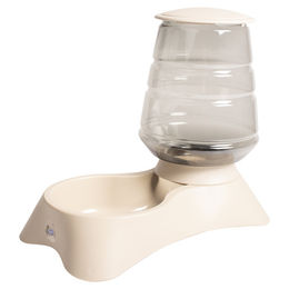 Produktbild von Duvo+ Futterautomat Nuvola für Hunde 3,8L Mocaccino rutschfest Kunststoff - 3800 ml