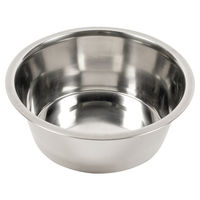 Produktbild von Duvo+ Futternapf Classic aus Edelstahl Silber Größe S für Hunde - 13 cm