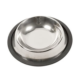 Duvo+ Futternapf Classic Fix Edelstahl Anti-Slip Silber XL - 1,89 l – Bild 1 von 8