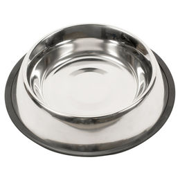Produktbild von Duvo+ Futternapf Classic Fix für Hunde aus Edelstahl in Silber Größe S - 470 ml