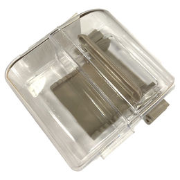 Produktbild von Duvo+ Futternapf für Kanarienvögel aus Kunststoff in Braun und Transparent