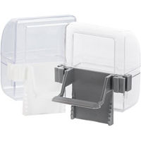 Produktbild von Duvo+ Futternapf für Kanarienvögel Grau Transparent aus Kunststoff 2er Pack