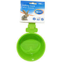 Produktbild von Duvo+ Futternapf für Nagetiere aus Kunststoff grün 600 ml - 600 ml