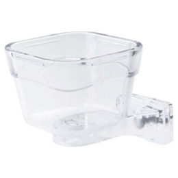 Duvo+ Futternapf für Papageien Transparent aus Kunststoff Größe L – Bild 1 von 4
