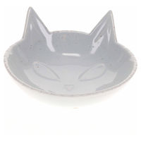 Produktbild von Duvo+ Futternapf Stone Kitty Face für Katzen aus Keramik Weiß 175ml - 175 ml