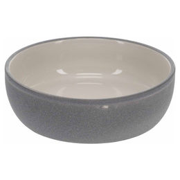 Produktbild von Duvo+ Futternapf Stone Sandy Ocean aus Keramik für Hunde in Grau-Blau - 0,38 l
