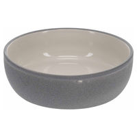 Produktbild von Duvo+ Futternapf Stone Sandy Ocean aus Keramik für Hunde in Grau-Blau - 0,38 l