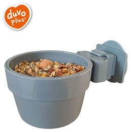 DUVO+ Futternapf und Wassernapf aus Kunststoff mit Schraubbefestigung 600 ml - 600 ml – Bild 1 von 5