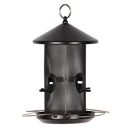 Duvo+ Futtersäule aus Metall für Vögel Schwarz – Bild 1 von 2