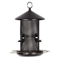 Produktbild von Duvo+ Futtersäule aus Metall für Vögel Schwarz