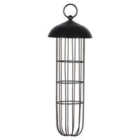 Produktbild von Duvo+ Futtersäule für Gartenvögel aus Metall in Schwarz und Silber