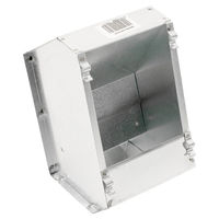 Produktbild von Duvo+ Futterspender für Kaninchen aus verzinktem Metall in Silber