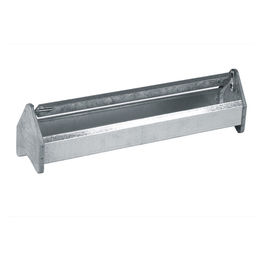 Duvo+ Futtertrog für Hühner und Wildvögel aus Metall mit Rotationskopf in Silber – Bild 1 von 4
