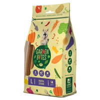 Produktbild von Duvo+ Garden Bites Dental Sticks Zahnpflege-Snack Vegan Glutenfrei ohne tierisches Protein Größe L 420 g - 420 g