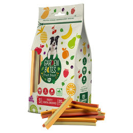 Duvo+ Garden Bites Fruity Dental Groovies Zahnpflege-Snack für Hunde hypoallergen glutenfrei ohne tierisches Protein 300 g – Bild 1 von 5