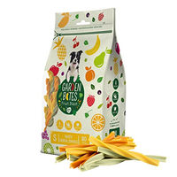 Produktbild von Duvo+ Garden Bites Fruity Dental Swirls Zahnpflege-Snack für Hunde, Vegan und Glutenfrei, Größe S, 30 Stück