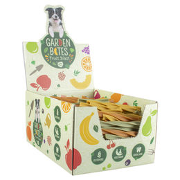 Produktbild von Duvo+ Garden Bites Fruity Dental Swirls Zahnpflege-Snack Vegan Glutenfrei Größe S - 8 x 7,8 g