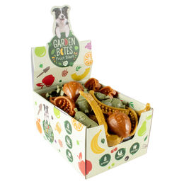 Produktbild von Duvo+ Garden Bites Fruity Friends Kausnack Vegan Glutenfrei Ohne tierisches Protein Größe M