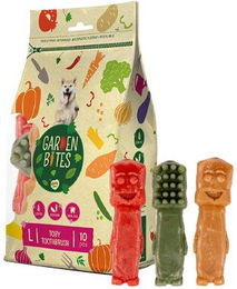 Duvo+ Garden Bites Toby Toothbrush Zahnpflege-Snack für Hunde Vegan Glutenfrei Größe L 510 g - 510 g – Bild 1 von 11